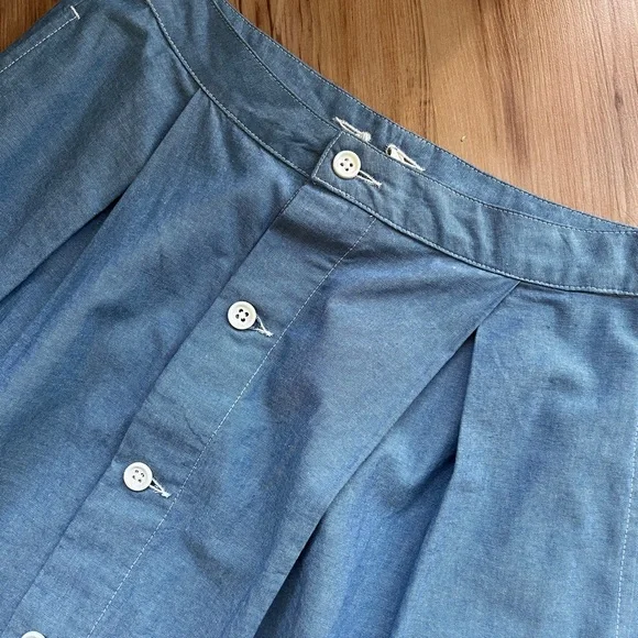 Engineered Garments Tuck Midi Skirt - Picture 2 of 7